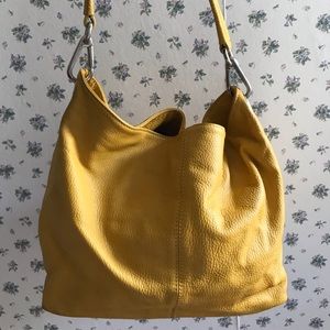 PRICE DROPYellow leather bag.Casmani Made in Italy